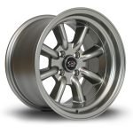 Rota RKR 15x9 ET0 4x100 Steelgrey
