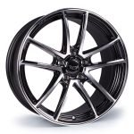 Targa TG5-FF 19x8 ET38 5x120 Gloss Black / Polished Face