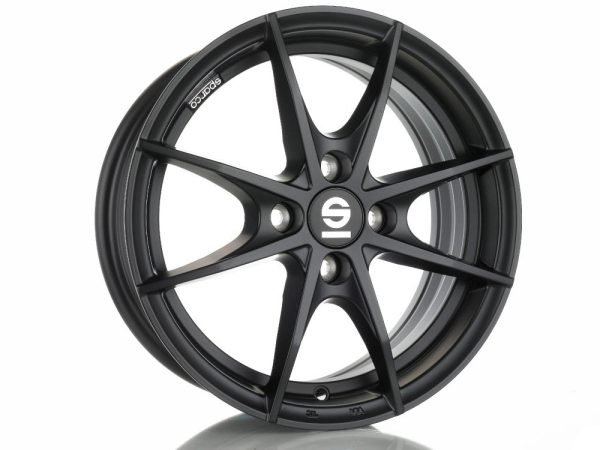 Sparco TROFEO 4 16x6.5 ET42 4x100 MATT BLACK - Image 1