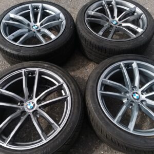 18" GENUINE BMW MOTORSPORT STYLE 662M ALLOY WHEELS /TYRES 5 X 112 FITMENT BMW G30 5 SERIES