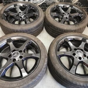 17"  GENUINE MERCEDES HOEDUS  CLK ALLOY WHEELS / TYRES