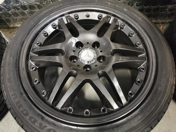 18" MERCEDES BRABUS STYLE ALLOY WHEELS / NEW TYRES - Image 4