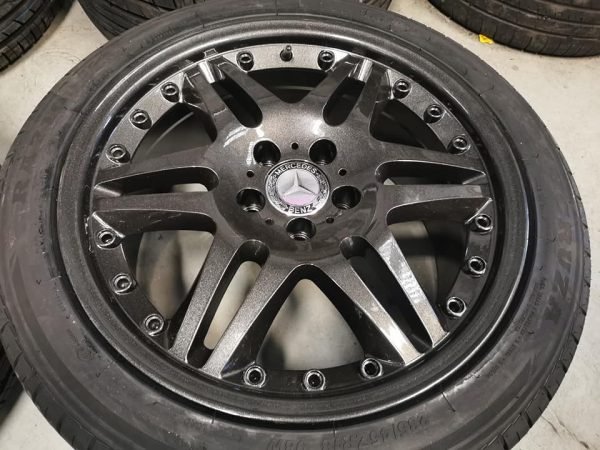 18" MERCEDES BRABUS STYLE ALLOY WHEELS / NEW TYRES - Image 5