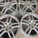 19" GENUINE PORSCHE CAYENNE TURBO ALLOY WHEELS - 8.5 X 19"