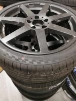 GENUINE 18" MERCEDES AMG C CLASS ALLOY WHEELS / NEW TYRES