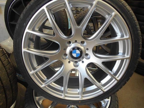 19" NEW BMW CSL STYLE ALLOY WHEELS / NEW TYRES - Image 1