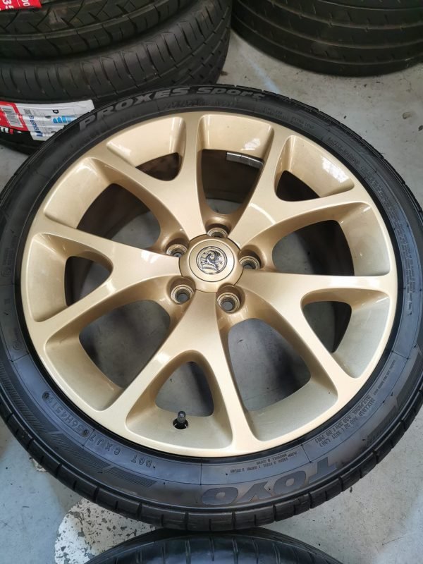 18" GENUINE VAUXHALL VXR ALLOY WHEELS / TYRES  - 5 X 110 FITMENT - Image 3