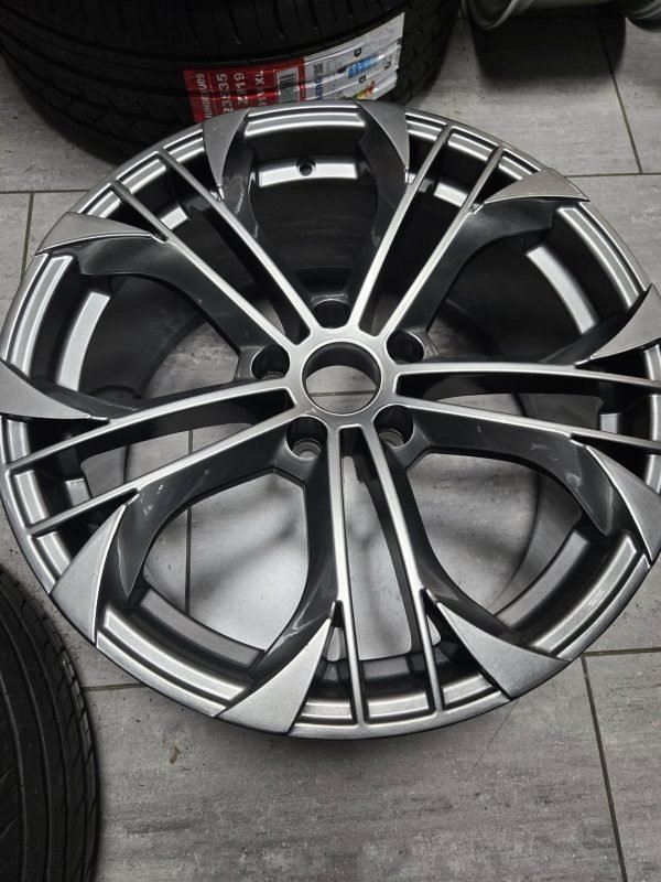 18" VORTEX ALLOY WHEELS / NEW TYRES -  5 X 112 FITMENT  - MERCEDES / AUDI FITMENT - Image 1