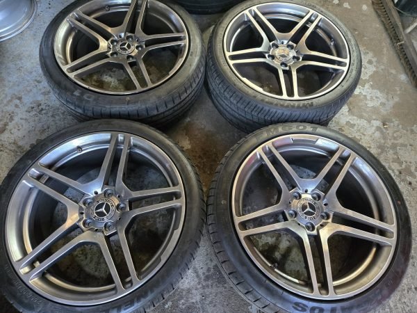 19" MERCEDES AMG STYLE ALLOY WHEELS / TYRES - Image 1