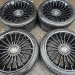 19″ BMW ALPINA STYLE CONCAVE ALLOY WHEELS / TYRES - BMW 5 / 6 / 7 SERIES FITMENT