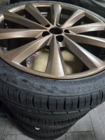 18" GENUINE ALLESSIO  ALLOY WHEELS / NEW TYRES   - 5 X 100 FITMENT   - VOLKSWAGEN / AUDI ETC - Image 7