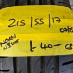 215 / 55 / 17  NEXEN N BLUE TYRE