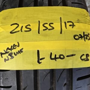 215 / 55 / 17  NEXEN N BLUE TYRE