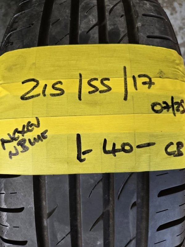 215 / 55 / 17  NEXEN N BLUE TYRE - Image 1