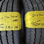 215 / 70 / 15C  CONTINENTAL VANCO CAMPER TYRES - TWO AVAILABLE