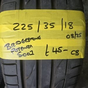 225 / 35 / 18  BRIDGESTONE POTENZA S001 TYRE
