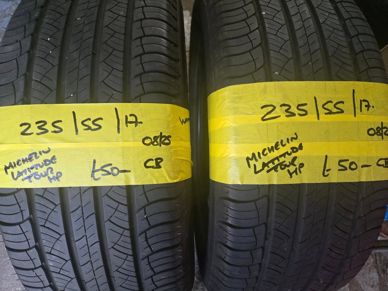 235 55 17 michelin latitude tour 235 / 55 / 17 MICHELIN LATITUDE TOUR HP TYRES - TWO AVAILABLE - Image 1