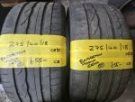 275 / 40 / 18  BRIDGESTONE TURANZA ER300 RUN FLAT TYRES - TWO AVAILABLE
