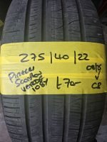 275 / 40 / 22  PIRELLI SCORPION VERDE TYRE