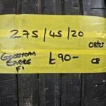 275 / 45 / 20   GOODYEAR EAGLE F1 TYRE
