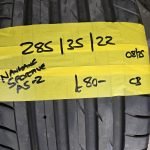 285 / 35 / 22 NANKANG  SPORTIVE AS-2 TYRE - FITTING AVAILABLE