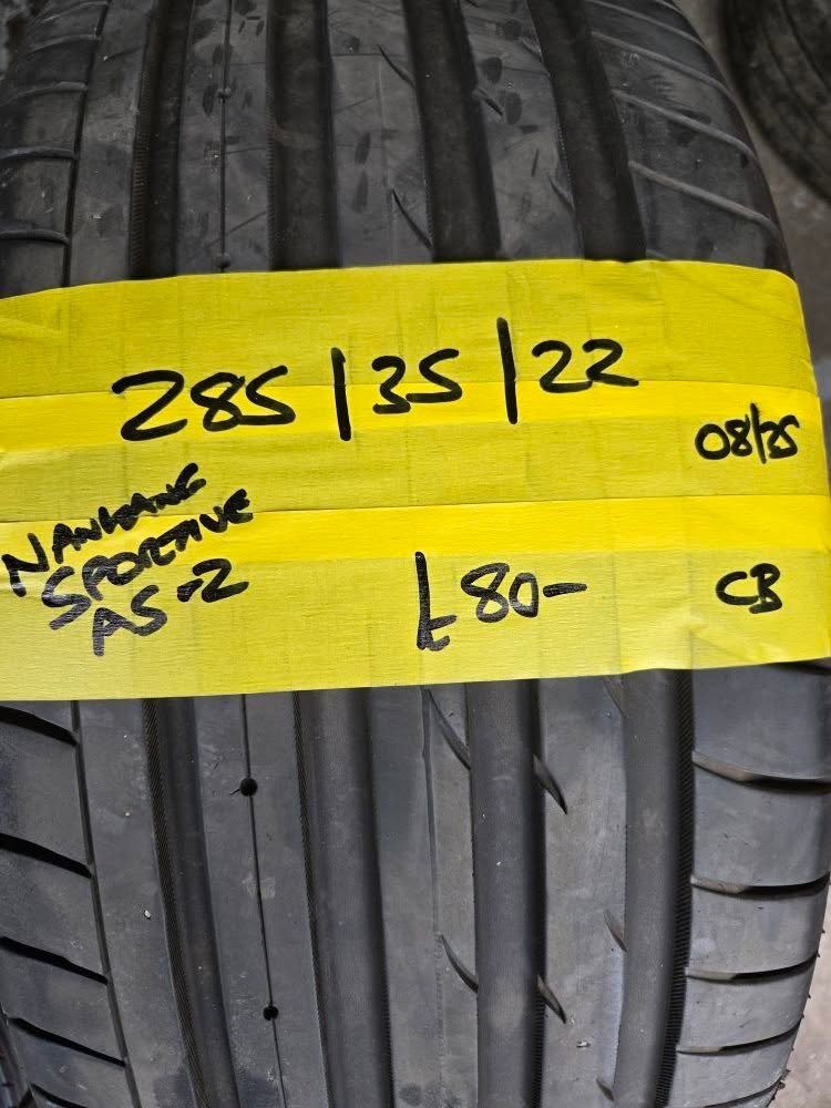 285 35 22 NANKANG 285 / 35 / 22 NANKANG SPORTIVE AS-2 TYRE - FITTING AVAILABLE - Image 1