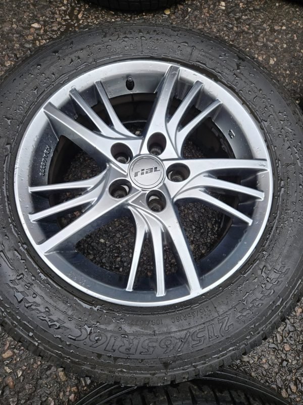16"  RIAL VOLKSWAGEN T5 / T6 ALLOY WHEELS / TYRES - Image 5
