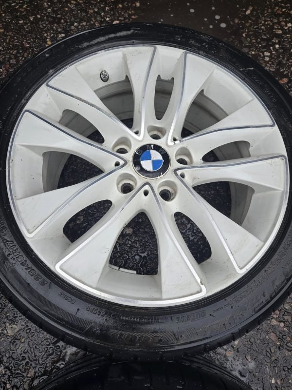 17" GENUINE BMW STYLE 412 ALLOY WHEELS / TYRES  - 5 X 120 FITMENT - Image 3