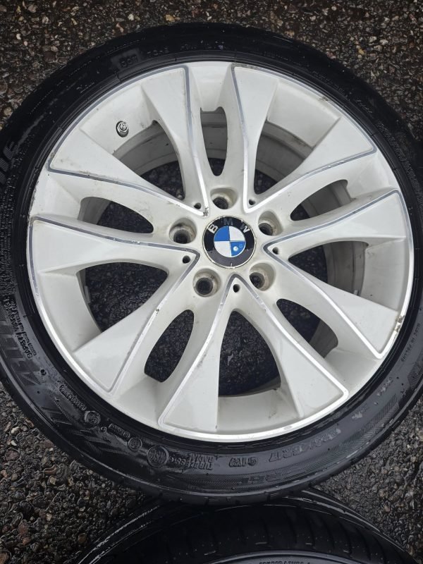 17" GENUINE BMW STYLE 412 ALLOY WHEELS / TYRES  - 5 X 120 FITMENT - Image 4