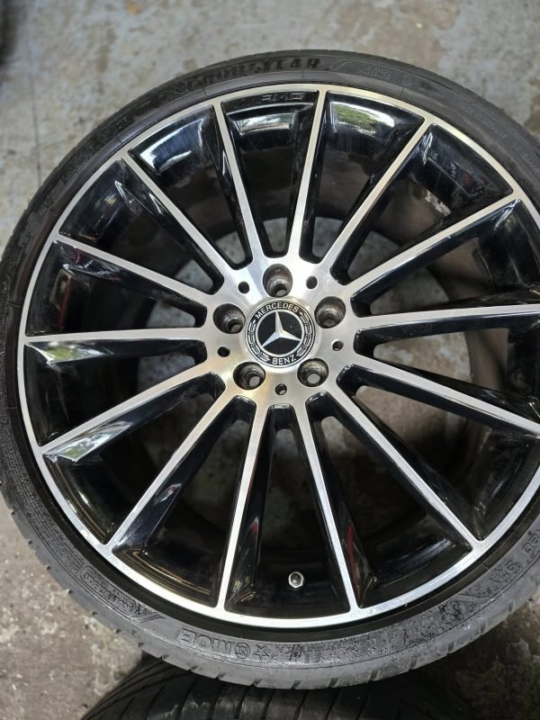20" GENUINE MERCEDES AMG TURBINE ALLOY WHEELS / TYRES - Image 5