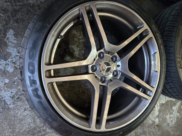 19" MERCEDES AMG STYLE ALLOY WHEELS / TYRES - Image 5