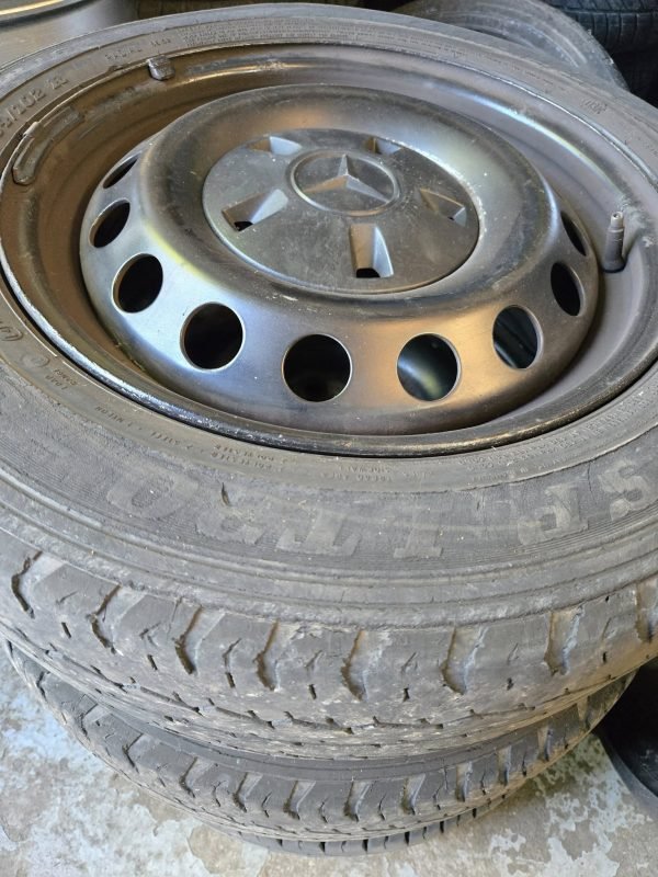 16" MERCEDES VITO STEEL WHEELS / TYRES - Image 1