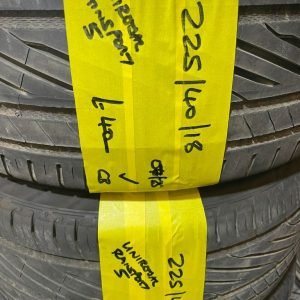 225 / 40 / 18 UNIROYAL RAINSPORT 5 TYRES - TWO AVAILABLE