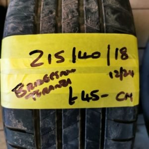 215 / 40 / 18 BRIDGESTONE TURANZA TYRE - FITTING AVAILABLE