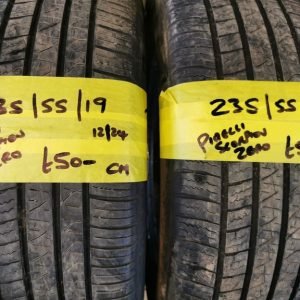 235 / 55 / 19 PIRELLI SCORPION ZERO TYRES - TWO AVAILABLE