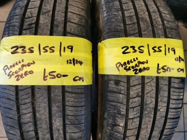 235 / 55 / 19 PIRELLI SCORPION ZERO TYRES - TWO AVAILABLE - Image 1