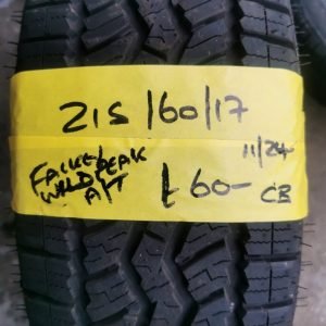 215 / 60 / 17 FALKEN WILDPEAK A / T TYRE - FITTING AVAILABLE