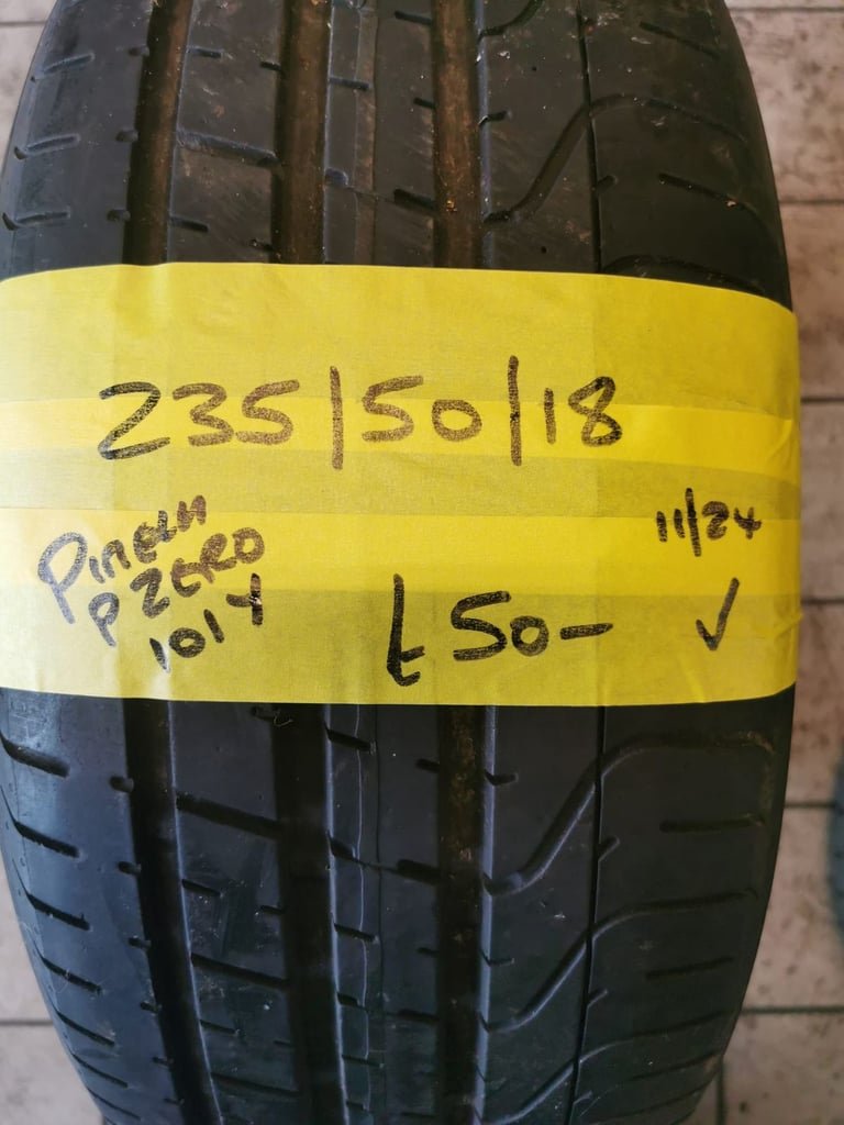 235 / 50 / 18 PIRELLI P ZERO TYRE - FITTING AVAILABLE