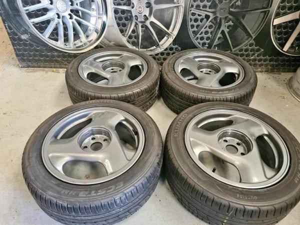 16" GENUINE TOTOTA CELICA GT4 ALLOY WHEELS / TYRES - Image 1