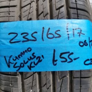 235 / 65 / 17 KUMHO SOLUS KL 21 TYRE - FITTING AVAILABLE