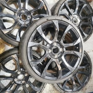 18" WOLFRACE ASSASSIN ALLOY WHEELS / TYRES - 4 X 108 FITMENT - CITROEN DS3
