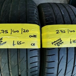 275 / 40 / 20 MAXXIS VICTRA SPORT TYRES - TWO AVAILABLE
