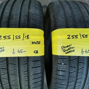 255 / 55 / 18 PIRELLI SCORPION VERDE TYRES - TWO AVAILABLE