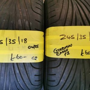 245 / 35 / 18 GOODYEAR EAGLE F1 TYRES - TWO AVAILABLE