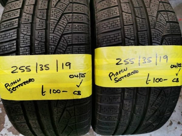 255 / 35 / 19 PIRELLI SOTTOZERO TYRES - TWO AVAILABLE - Image 1