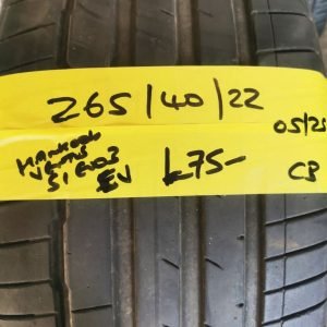 265 / 40 / 22 HANKOOK VENTUS S1 EVO 3 EV TYRE - FITTING AVAILABLE