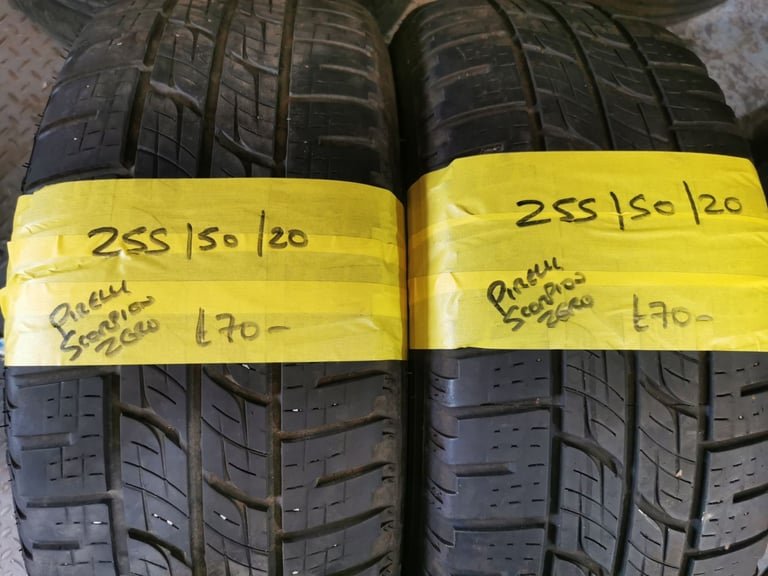 image-172.jpeg 255 / 50 / 20 PIRELLI SCORPION ZERO TYRES - TWO AVAILABLE - Image 1