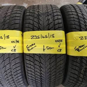 235 / 45 / 18 SUPERIA WINTER TYRES - THREE AVAILABLE