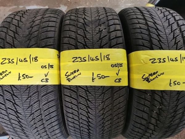 235 / 45 / 18 SUPERIA WINTER TYRES - THREE AVAILABLE - Image 1