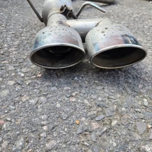 MERCEDESC 220 CDI STAINLESS STEEL TWIN EXIT AMG STYLE EXHAUST